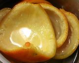 A picture of step 1 of Easy Homemade Candied Orange Peels.