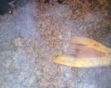 A picture of step 2 of Megas ( hamburger stew ).
