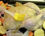 A picture of step 4 of Roasted Whole Chicken With Gravy.