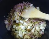 A picture of step 4 of Macrobiotic Soy Milk Risotto with Rolled Barley and Mixed Grains.