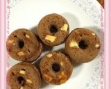 A picture of step 9 of Using Pancake Mix, Oil-free, Baked Cocoa Doughnuts.