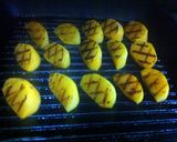 A picture of step 2 of Kanya's Persimmon Salad With Honey Sauce.