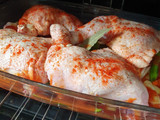 Patas de pollo al horno