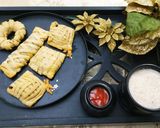 BAKED DESGINER SAMUSA! রেসিপির ধাপ 8 ছবি