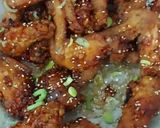 Gambar langkah 12 resipi Ayam goreng ala korea.