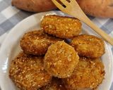Rántott édesburgonya (vegán) recept fázis 5 fotója