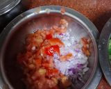 A picture of step 3 of White Chickpea Chaat.