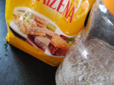 Hamburguesa de garbanzos y porotos pallares