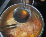 Hình bước làm 3 của món Canh cà chua trứng