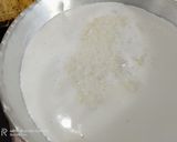 A picture of step 2 of Almond Elaichi Sandesh.