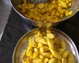 A picture of step 1 of Baby corn and sweet corn masala.