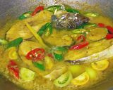 Foto langkah ke 4 dari resep Patin Masak Bumbu Pais (Masak Batup).