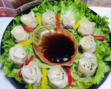 Foto del paso 4 de la receta: Gyoza en forma de flor !