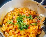 A picture of step 3 of Chilli Capsicum Macaroni 🍛.
