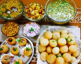 जालानी पानी पूरी, दही पूरी (jalani pani puri dahi puri recipe in hindi) रेसिपी चरण 9 फोटो