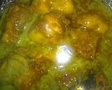 A picture of step 3 of Chicken curry.