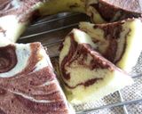 Foto langkah ke 8 dari resep Bolu marmer kukus / marble steam cake.
