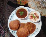 A picture of step 6 of KUTTU ATTA ALOO PURI with WHOLE WHEAT ATTA...