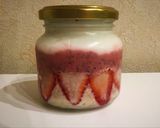 Foto del paso 6 de la receta: Desayuno en frasco light saludable: Frutillas, yogur y avena
