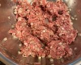 A picture of step 1 of Puff Pastry with Meat Filling.