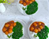 Foto langkah ke 7 dari resep Bubur Sum Sum Candil Mutiara Hijau.