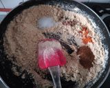 A picture of step 5 of Tiranga Kofta in Makhani Gravy.
