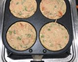 A picture of step 3 of Jowar-Veg pancakes.