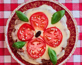 Foto del paso 8 de la receta: Pizza saludable a la sartén, de trigo sarraceno o alforfón 🍕 Pizza sin gluten y con opción FODMAP 🎨