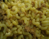 Foto del paso 5 de la receta: Pasta con carne molida de pavo y queso americano