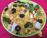 A picture of step 6 of Keto Poha.