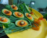 पीकॉक सलाद (Peacock salad recipe in hindi) रेसिपी चरण 5 फोटो