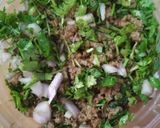 A picture of step 3 of Mutton Qeema/Keema Samosa.