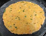 A picture of step 4 of Coin paratha.