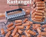 Foto langkah ke 6 dari resep Kastangel Cookies (1 adonan kukis untuk aneka variasi ➡️versi asin ➡️kastangel).