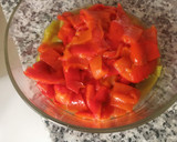 Foto del paso 7 de la receta: Aliño de pimientos asados y atún al Microondas
