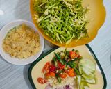 Foto langkah ke 3 dari resep Tumis Bunga Pepaya.