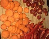 A picture of step 2 of Red lentil curry.