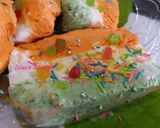 A picture of step 17 of Tricolor Ice cream.