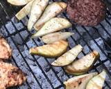 BBQ pear with goats cheese recipe step 2 photo