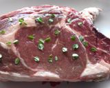 Une image de l'étape 1 de Côte de boeuf et cuisson parfaite.