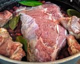Foto del paso 1 de la receta: Frijol  BOLA  ROJA  y🐮Asado de Tira juntos...!