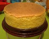 Foto langkah ke 9 dari resep Cheddar Cheese Cake with Strawberry Jam.