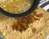 A picture of step 5 of Besan Ladoo.