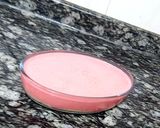A picture of step 3 of Strawberry soufley.