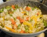 A picture of step 6 of Nutritious pilaf- A Celebration of Colors.