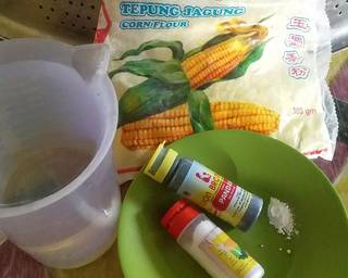 Cendol Tepung Jagung - Step 1