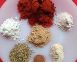 A picture of step 1 of Peri Peri Masala.