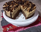 Foto del paso 5 de la receta: Torta brownie con cheesecake de dulce de leche😘 molde de 24 cm