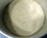 A picture of step 6 of Rawa Coconut or Goan Baath Cake.