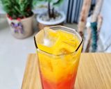 Hình bước làm 6 của món Nước ép bưởi đào 🍐 🍑